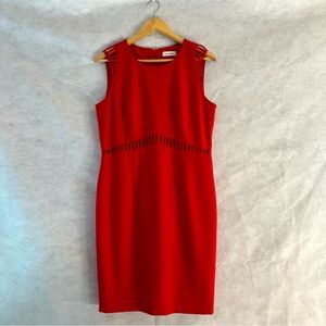 Calvin Klein red Dress Size 12